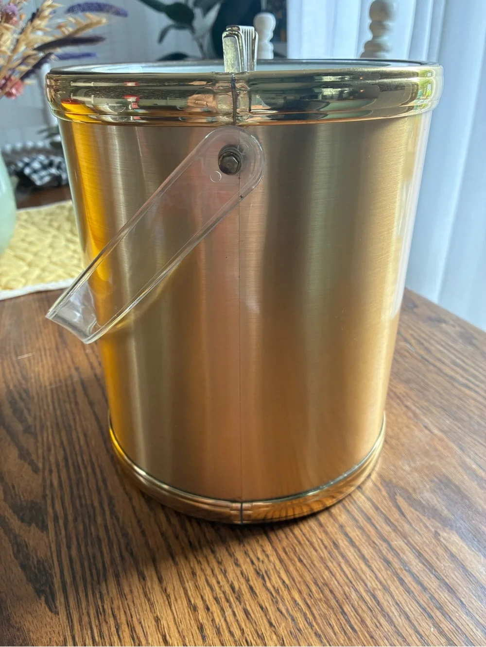 Georges Briard Goldtone 9” Ice Bucket